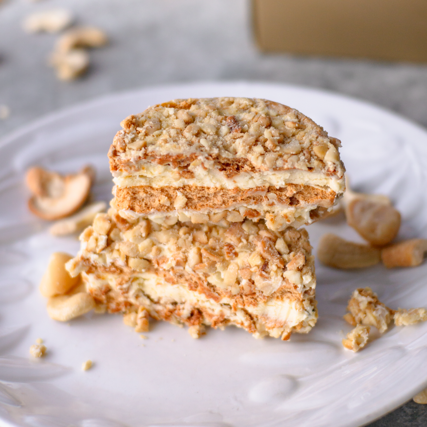 Sugarfree Cashew Silvanas (Box of 6)