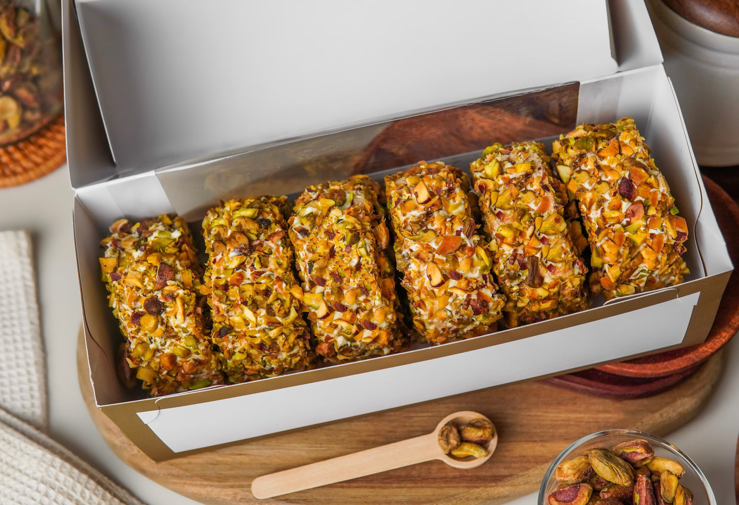 Pistachio Silvanas (Box of 6)